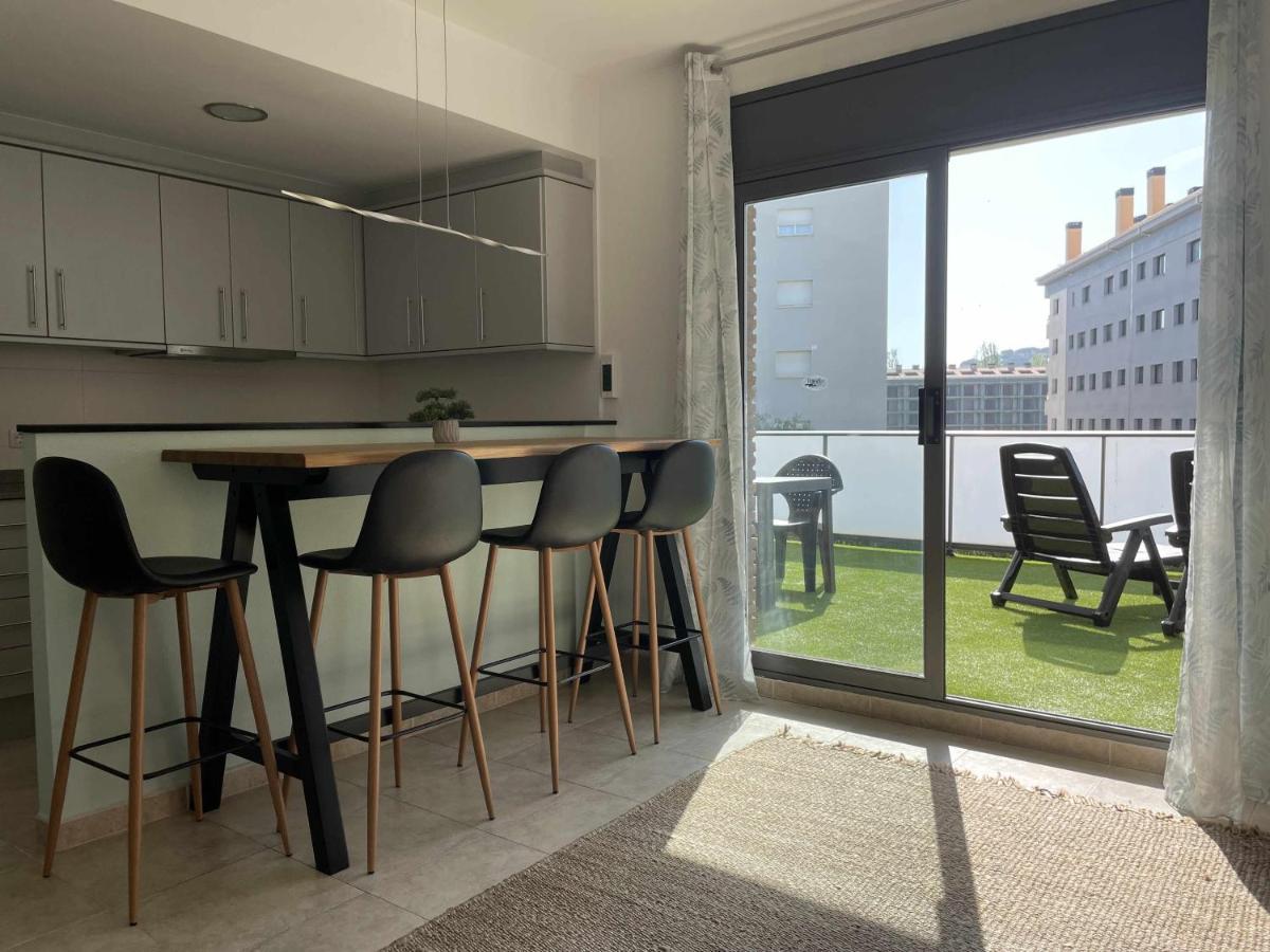 Ferienwohnung Solarium Con Terraza A 5 Minutos De La Playa Gerona Exterior foto